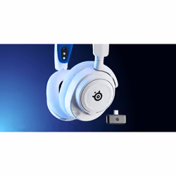 Steelseries ARCTIS NOVA 7P WHITE Bleu, Blanc - Vue supplémentaire 4