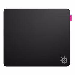 Steelseries 63430, Noir, Monochromatique, mousse, Néoprène, Nylon, Base antidérapante, Tapis de souris de jeu