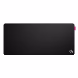 Steelseries 63431, Noir, Monochromatique, mousse, Néoprène, Nylon, Base antidérapante, Tapis de souris de jeu