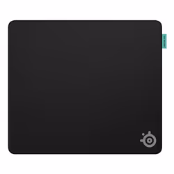 Steelseries 63432, Noir, Monochromatique, mousse, Néoprène, Polyester, Base antidérapante, Tapis de souris de jeu