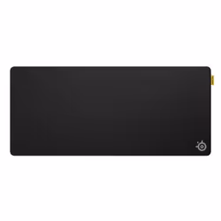 Steelseries 63435, Noir, Monochromatique, mousse, Néoprène, Polyester, Base antidérapante, Tapis de souris de jeu