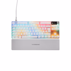 Clavier gamer STEELSERIES Apex Pro TKL Gen 3 FR Blanc