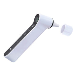 Melissa 16690071 Thermomètre par contact Blanc Oreille, Front Senseur