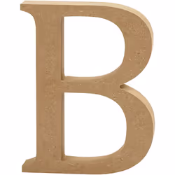 Creativ Company 56311, Lettre décorative, Bois, Bois, 20 mm, 130 mm, 1 pièce(s)