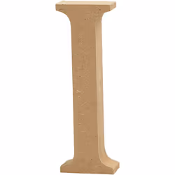 Creativ Company 56318, Lettre décorative, Bois, Bois, 20 mm, 130 mm, 1 pièce(s)
