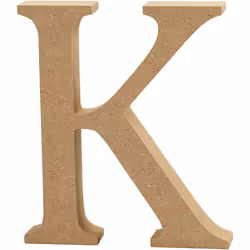 Creativ Company 56320, Chiffre décorative, Bois, Bois, 20 mm, 130 mm, 1 pièce(s)
