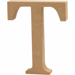 Creativ Company 56329, Chiffre décorative, Bois, Bois, 20 mm, 130 mm, 1 pièce(s)