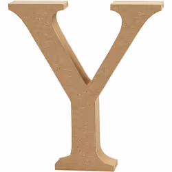 Creativ Company 56334, Lettre décorative, Bois, Bois, 20 mm, 130 mm, 1 pièce(s)