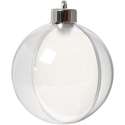 Creativ Company 52141 décoration de Noël Boules de décoration de noël Plastique Transparent 5 pièce(s)