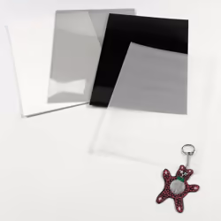 Creativ Company 79090 feuille de plastique rétractable
