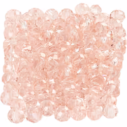 Creativ Company 61666, Verre, Rose, Perle ronde, 100 pièce(s)