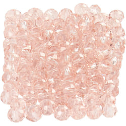Creativ Company 61666 perle Perle ronde Verre Rose 100 pièce(s)