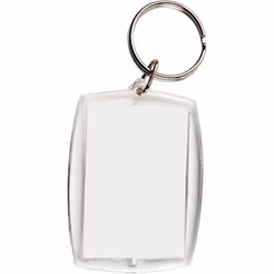 Creativ Company 51268 porte-clés et boîte Argent, Transparent