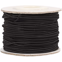 Creativ Company 41033, Noir, Coton, 25 m, 1 mm