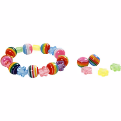 Creativ Company 699841 perle Mélange de perles Résine Multicolore 50 pièce(s) - Vue supplémentaire 4