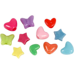 Creativ Company 617740 perle Mélange de perles Plastique Multicolore