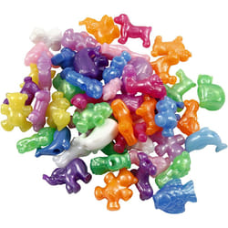 Creativ Company 618230 perle Mélange de perles Plastique Multicolore