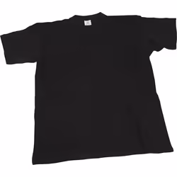 Creativ Company T-Shirt, Tee-shirt, Adulte, Unisexe, Noir, XL, Monochromatique