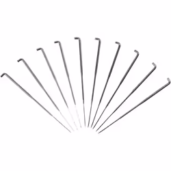 Creativ Company 41238, 10 pièce(s), Argent, 75 mm