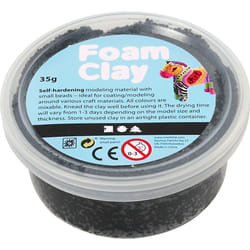 Creativ Company Foam Clay Pâte à modeler 35 g Noir 1 pièce(s)