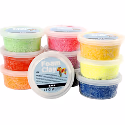 Creativ Company 78930, Noir, Bleu, Vert, Orange, Rose, Violet, Rouge, Jaune, 10 pièce(s)