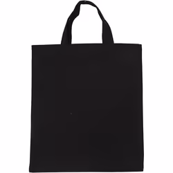Creativ Company 499180, Sac fourre-tout, Noir, Coton, 380 mm, 420 mm, 135 g