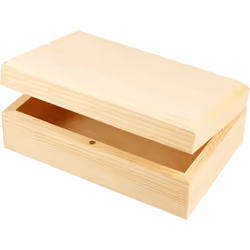 Creativ Company 576300, 140 mm, 90 mm, 50 mm, 125 x 75 x 30 mm, Bois, Bois