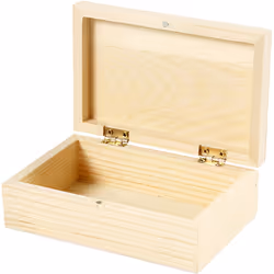 Creativ Company 576300 coffret à bijoux, pochette et boîte de rangement Bois