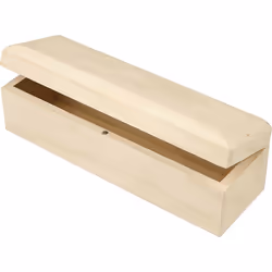 Creativ Company 577330, Boîte de rangement, Bois, Rectangulaire, Bois, Monochromatique, Bois