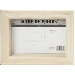 Creativ Company 575590 Cadre de mur 232 x 182 mm Rectangle Bois