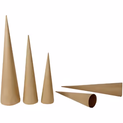 Creativ Company 265040 décoration de Noël Papier Naturel 3 pièce(s)