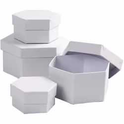 Creativ Company 264070, Boîte de rangement, Blanc, Autres, Monochromatique, 70 mm
