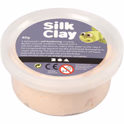 Creativ Company 79111, Pâte à modeler, Beige, Enfant, Pot en plastique, 40 g, 1 pièce(s)