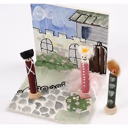 Creativ Company 57649 serre-livre Bois