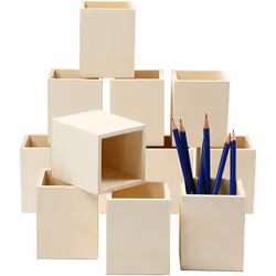 Creativ Company 577750 porte crayons et stylos Bois