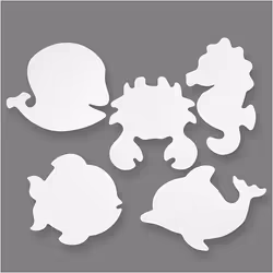 Creativ Company 95198, Сhildren's art/craft kit supply, Carton, Blanc, Garçon/Fille, Animaux, 29 mm