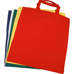 Creativ Company 499190, Sac fourre-tout, Bleu, Vert, Rouge, Blanc, Jaune, Coton, 380 mm, 420 mm