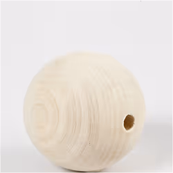 Creativ Company 56680, Bois, Bois naturel, Perle ronde, 3 pièce(s)