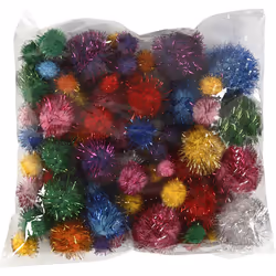 Creativ Company 518920 décoration de fête pompons décoratifs