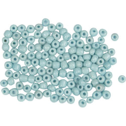 Creativ Company 682041 perle Perle en forme de graine Verre Turquoise
