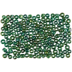 Creativ Company 682181 perle Perle en forme de graine Verre Vert