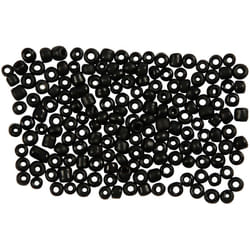 Creativ Company 682291 perle Perle en forme de graine Verre Noir