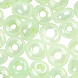 Creativ Company 682311 perle Perle en forme de graine Verre Vert
