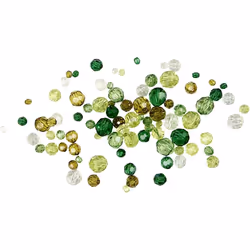 Creativ Company 618811, Acrylique, Vert, Mélange de perles, 170 pièce(s)