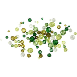 Creativ Company 618811 perle Mélange de perles Acrylique Vert 170 pièce(s)