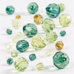 Creativ Company 618811 perle Mélange de perles Acrylique Vert 170 pièce(s)