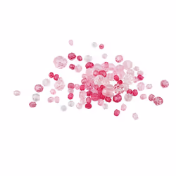 Creativ Company 618841, Acrylique, Rose, Mélange de perles, 170 pièce(s)