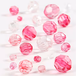 Creativ Company 618841 perle Mélange de perles Acrylique Rose 170 pièce(s)