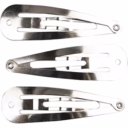 Creativ Company 600991, Barrette à clip, Métallique, Métal, 14 mm, 45 mm, 10 pièce(s)