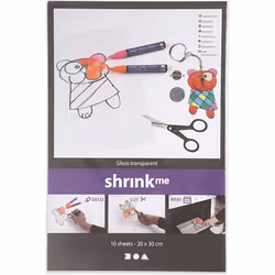 Creativ Company 79095 feuille de plastique rétractable